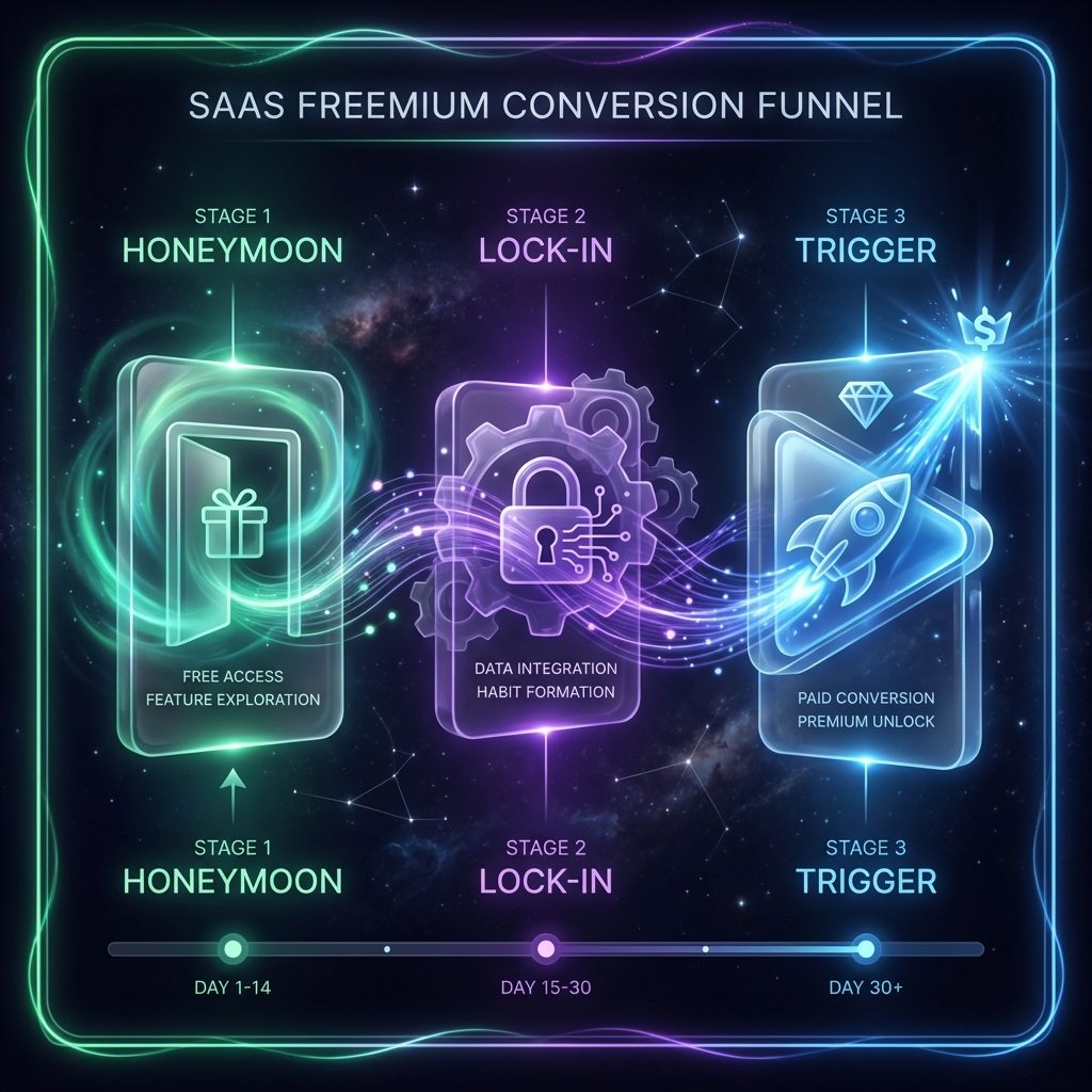 The SaaS Freemium Conversion Funnel
